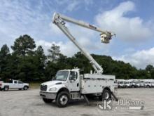 HiRanger TC55, Material Handling Bucket Truck rear mounted on 2019 Freightliner M2 106 4x4 Utility T