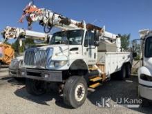 (Plymouth Meeting, PA) Altec D4060-TR, Digger Derrick rear mounted on 2007 International 7400 6x6 Ut