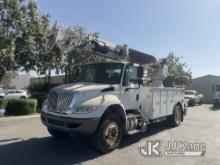 Altec DC47-TR, Digger Derrick , 2017 International 4300 DuraStar Utility Truck Runs & Moves, Upper O