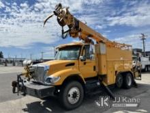 Terex/Telelect C4047, Digger Derrick rear mounted on 2006 International 7400 Utility Truck Runs, Mov