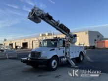 Altec DM47B-TR, rear mounted on 2017 International Durastar 4300 Utility Truck Runs, Moves & Upper O