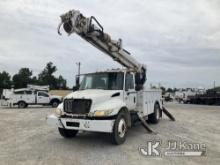 Altec DM47T, Digger Derrick center mounted on 2004 International 4300 Utility Truck Runs, Moves & Up