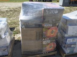 5-02132 (Equip.-Misc.)  Seller:Private/Dealer PALLET OF APROX. (7) SPACE HEATERS