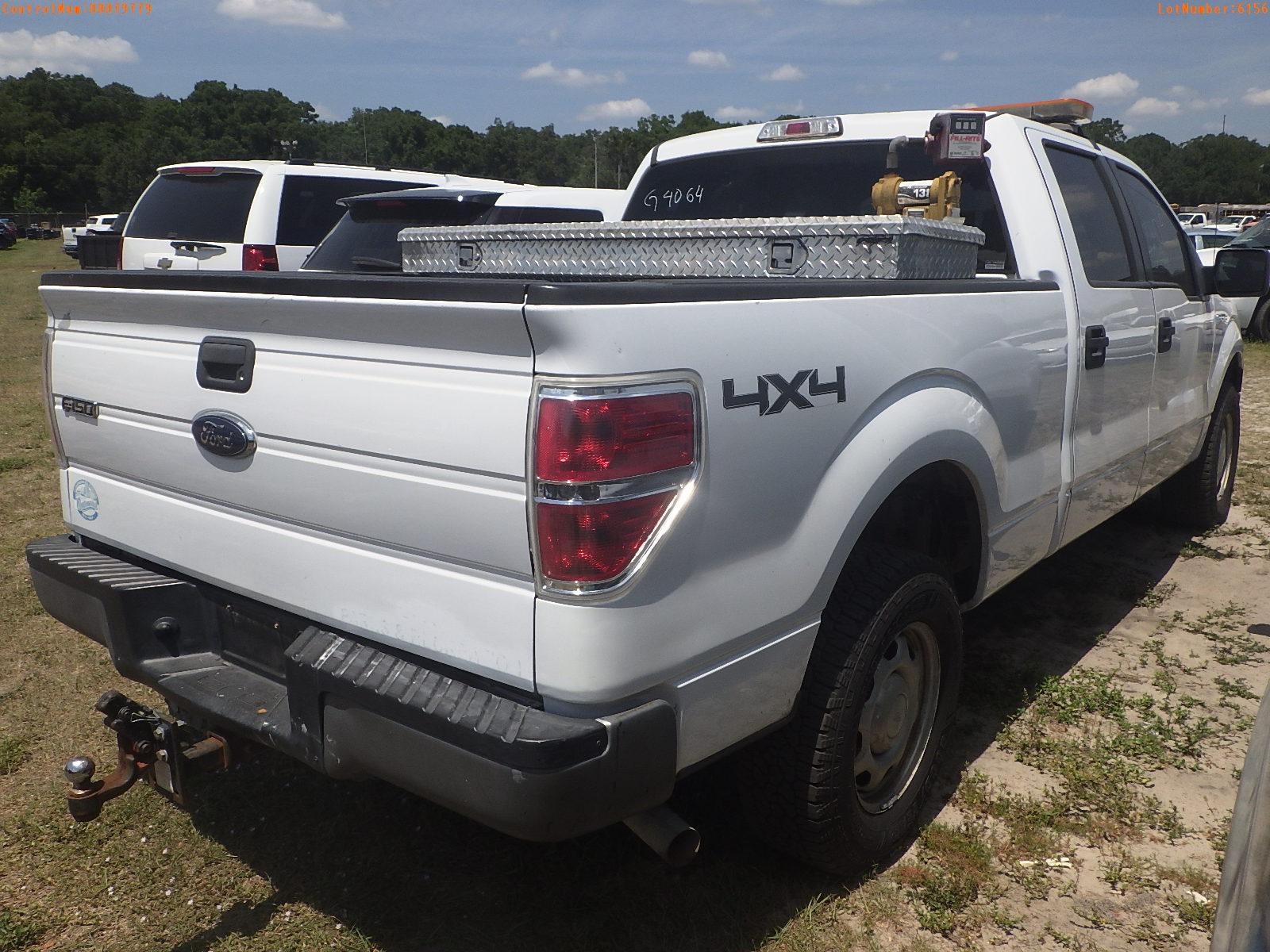 5-06156 (Trucks-Pickup 4D)  Seller: Gov-City Of Clearwater 2014 FORD F150