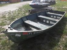 7-03130 (Vessels-Jon boat)  Seller: Florida State D.E.P. 1946 ARKA JONBOAT