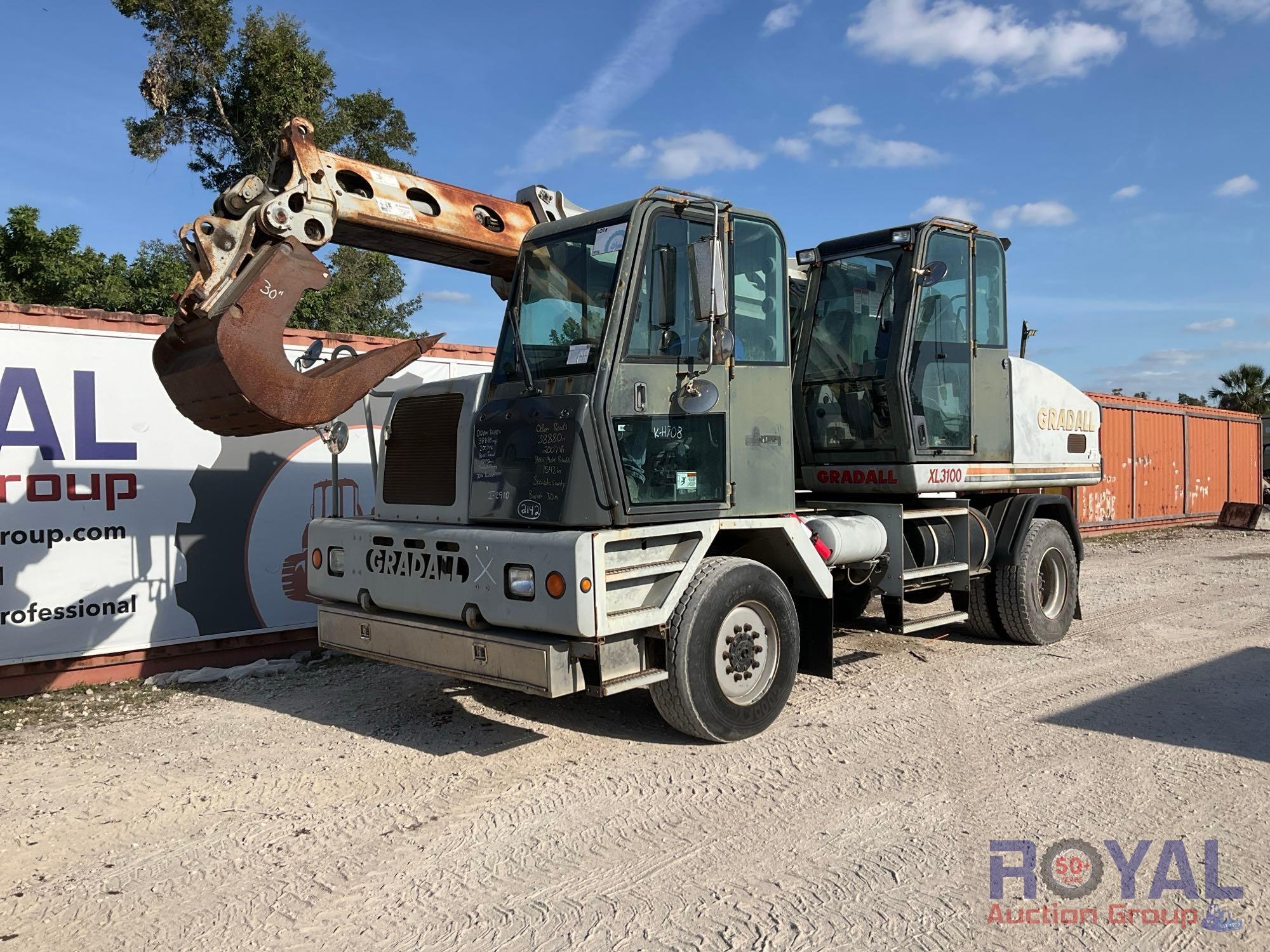 2007 Gradall XL3100 Wheeled Excavator