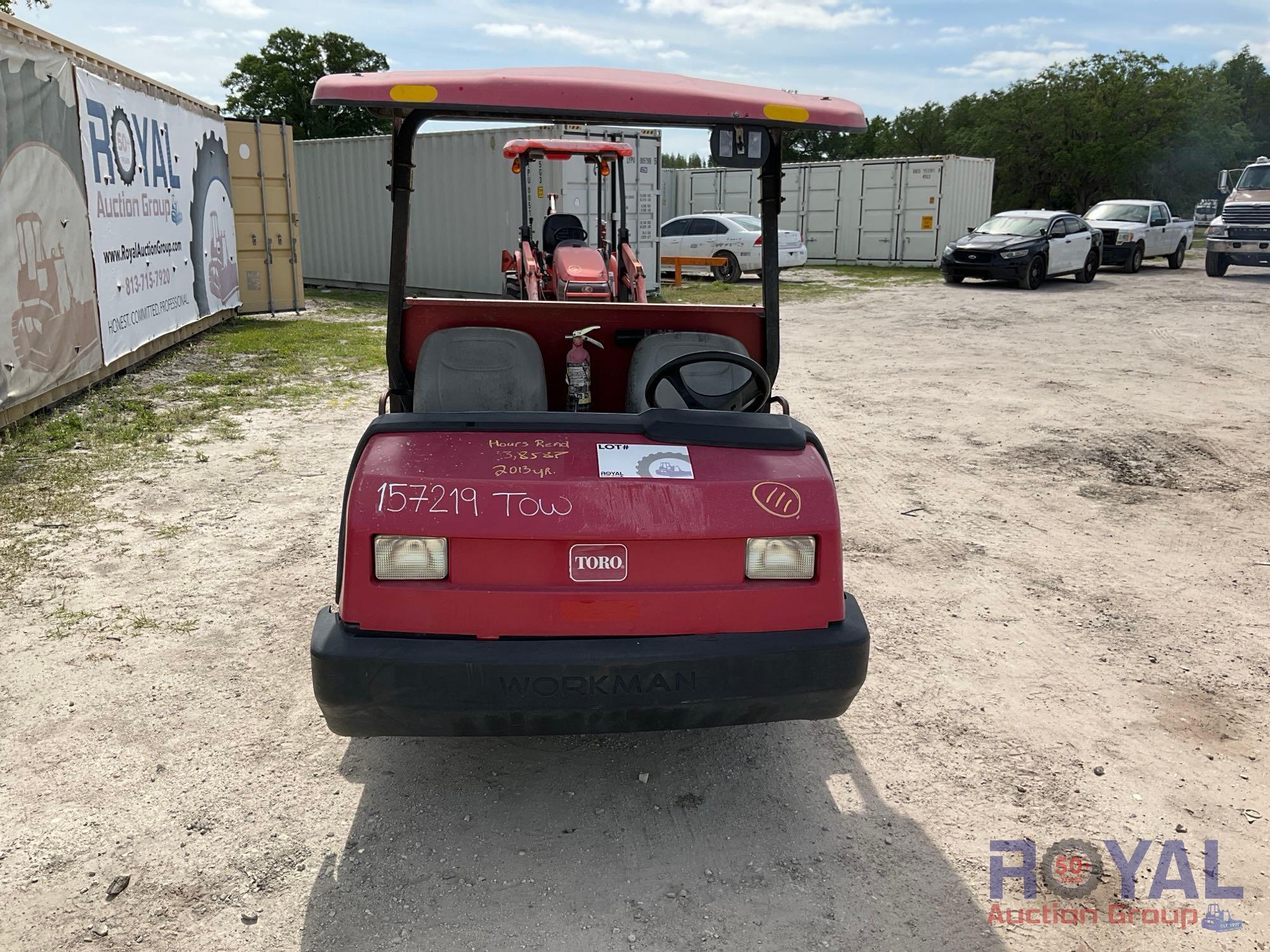 2013 Toro HDX 4x4 Utility Cart