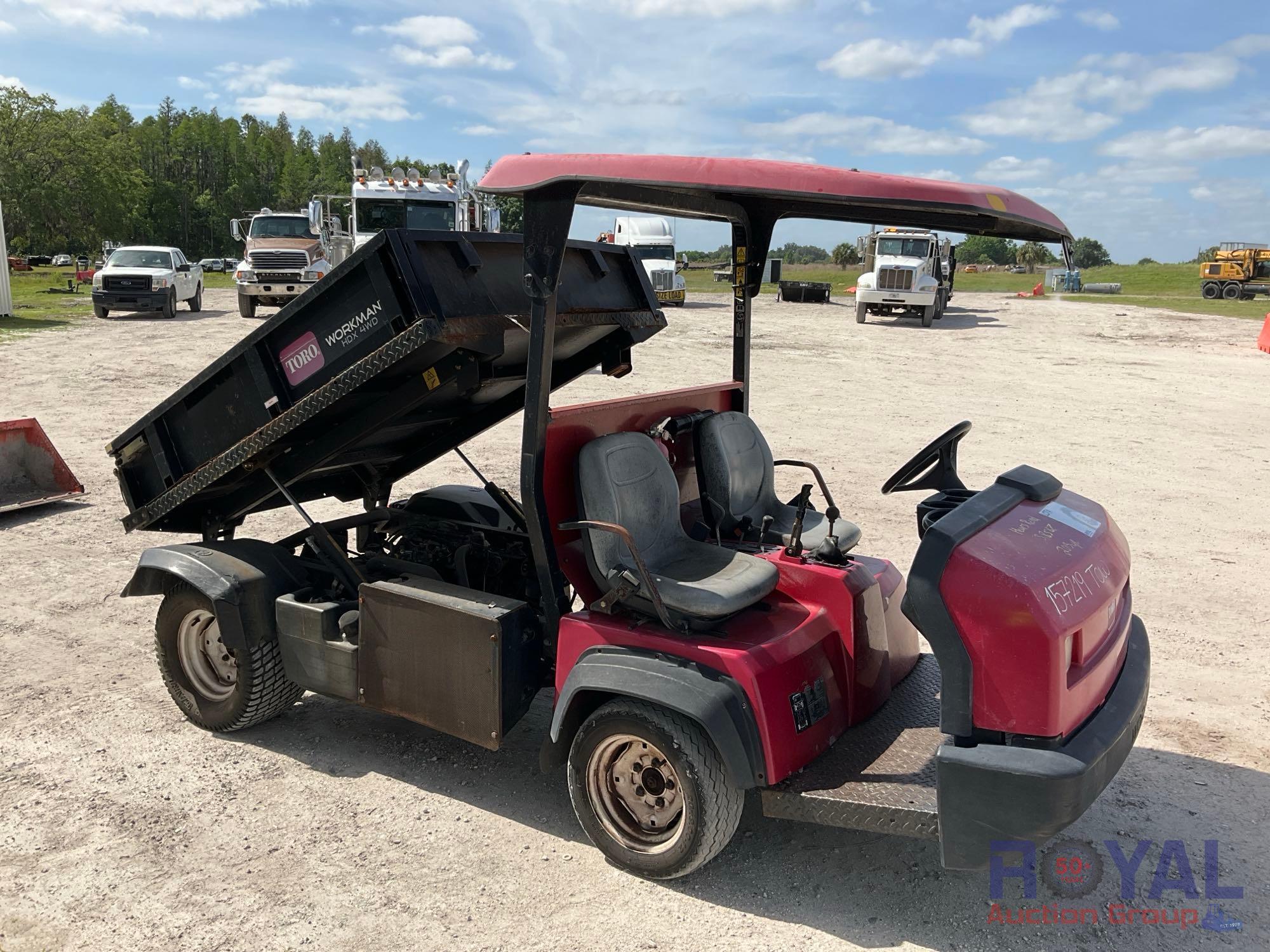 2013 Toro HDX 4x4 Utility Cart