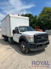 2014 Ford F550 14FT Sewer Inspection Box Truck