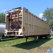 2002 Steco SE028696 Push Out 38Ft Sludge Trailer