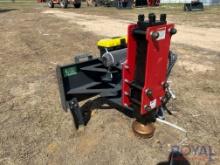 680 Hydraulic Post Pounder Attachment