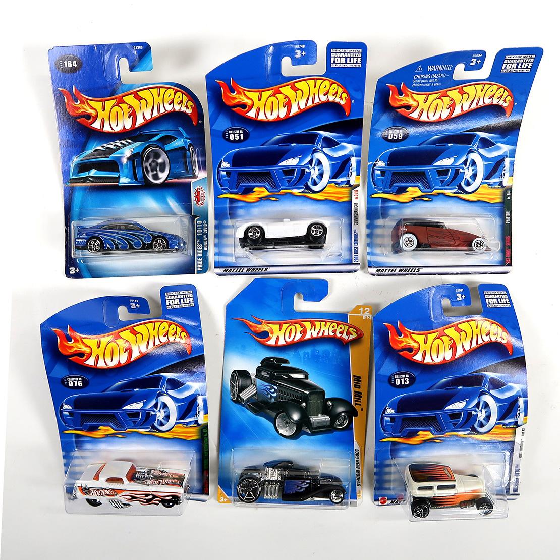 Hot Wheels (18), Track T, Hooligan, '69 Pontiac GTO, Sooo Fast, Phaeton, Cr