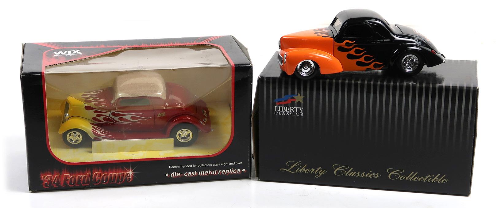 Toy Scale Models (2), Liberty Classics 1941 Willys & WIX Filters 1934 Ford