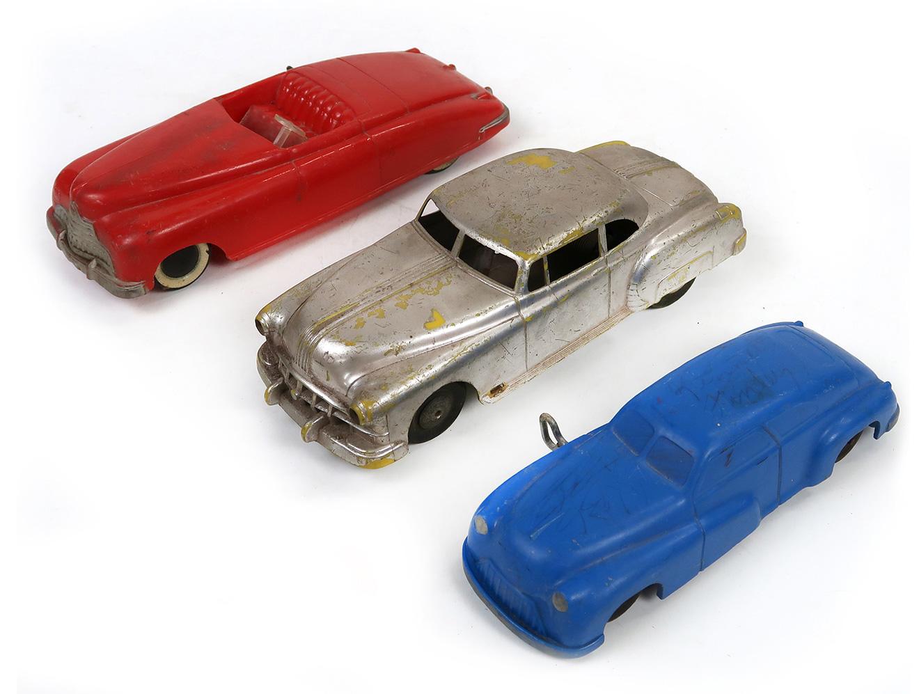 Toy Scale Models (3), Saunders Tool & Die Co. NU-Style Sportster, 1955 Chev
