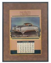 Automotive Calendar, 1942 Bellville Motor Company Chrysler Thunderbolt-The