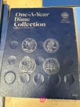 Dime collection book
