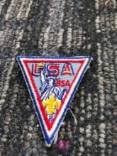 1971 world jamboree BSA contingent scout Hat patch mint