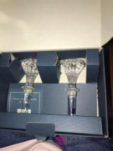 2- Waterford Marquis stopper