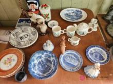 miscellaneous dishes,cupsand deco