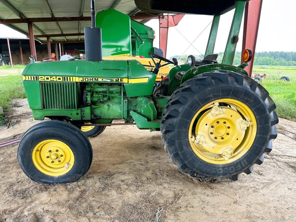 1980 John Deere 2040 diesel tractor