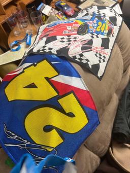 NASCAR Jeff Gordon flags collector cars and more