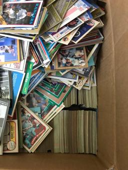 1985 /1995 mostly baseball cards some football -living rm