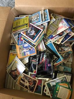 1985 /1995 mostly baseball cards some football -living rm