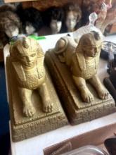 Egyptian style book ends