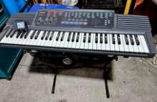 casio electric piano with stand