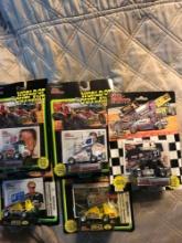 5- racing champions Nascar world of outlaws 1/64 scale Donnie Kreitz-Kevin Pylant-Brad Doty-Danny