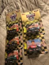 5- Racing Champions Nascar stock cars 1:64 scale