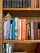 shelf of books cookbooks and more
