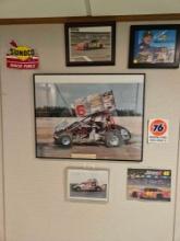 Racing pictures, including Jeff Gordon