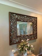 56x43 in wall mirror - master bedroom