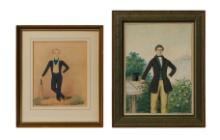 Early 19th Century Watercolor Portraits
