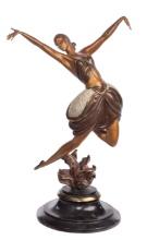 Romain de Tirtoff 'Erte' (Russian / French, 1892-1990) 'La Danseuse' Sculpture