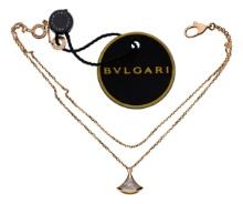 Bulgari 18k Rose Gold and Mother-of-Pearl Diva's Dream Bracelet