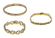 14k Gold Bracelet Assortment