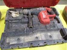Rotary Hammer, No Battery w/Poly Case