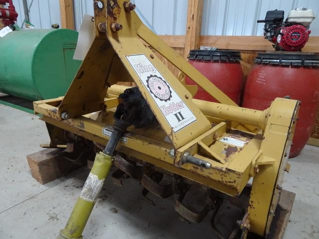 KING KUTTER II MODEL TG-48" 3PT TILLER, GOOD CONDITION