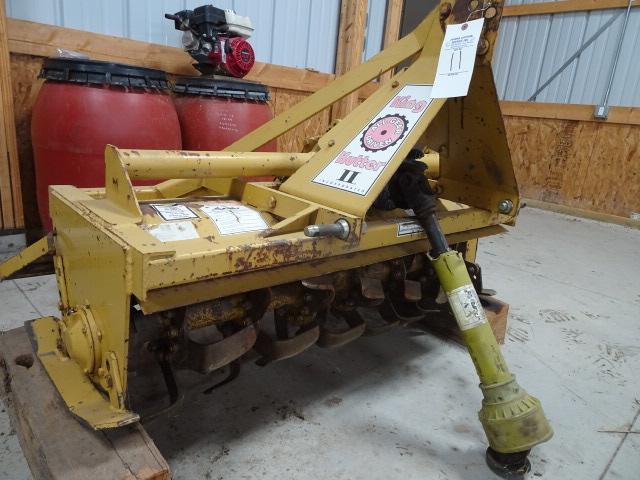 KING KUTTER II MODEL TG-48" 3PT TILLER, GOOD CONDITION