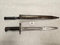 US BAYONET 1902 WITH SCABBARD