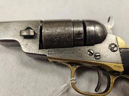 COLT 36 CAL PERCUSSION REVOLVER CONVERTED TO 28 RIMFIRE S/N 640