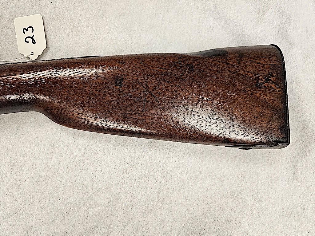 US PERCUSSION SMOOTHBORE MUSKET, CAL 69, PARTS MISSING