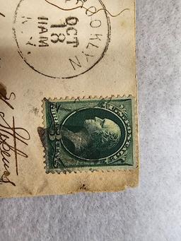 CIVIL WAR ERA ENVELOPE ADDRESSED TO 'ALEXANDER STEPHENS - ATLANTA GA' SAYS