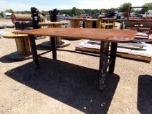 (2) Workshop Metal Tables