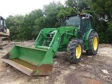 2018 John Deere 5090M Tractor, s/n 1LV5090MCHJ400221: JD 540M Loader