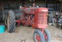 1948 Farmall M, 6v, 540pto, Good Paint, Good Tin, Belt Pully, 13.6- 38 Rear Tires @ 60% Weathered, 5