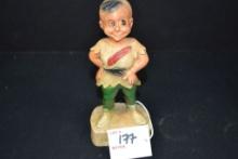 Vintage 1946 Peter Pan 7" Pressed Resin Figurine