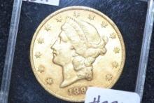 1897 Liberty Head Twenty Dollar Gold Piece; MS